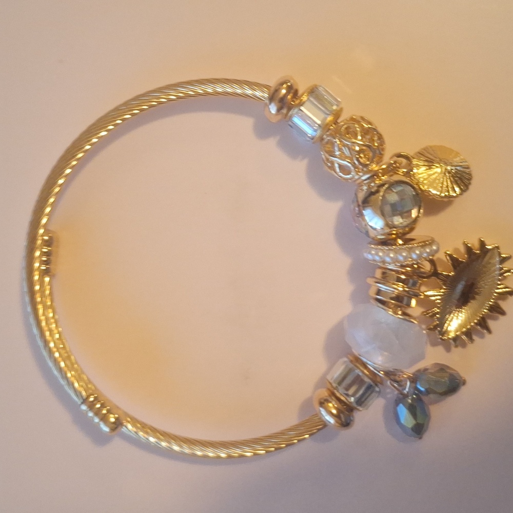 Evil Eye Protection Inpired Charm Bracelet - Picture 3 of 3